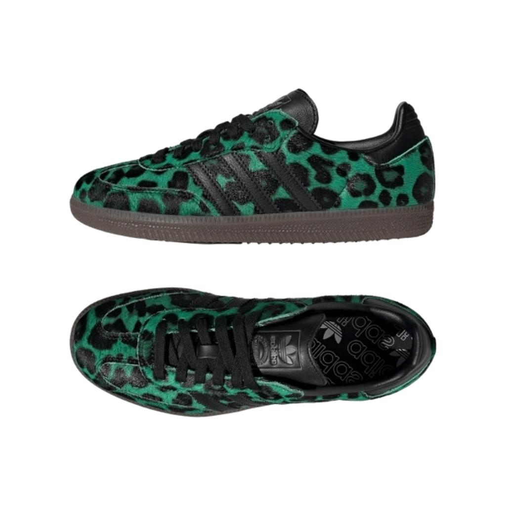 Adidas Samba OG Leopard Semi Screaming Green