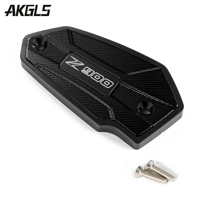 For KAWASAKI Z 900 Z900 2017- 2022 2023 Motorcycle Front and Rear Brake Fluid Tank Covers Tank Cover Protection Accessories