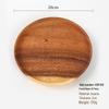 Acacia Wood Round Serving Tray