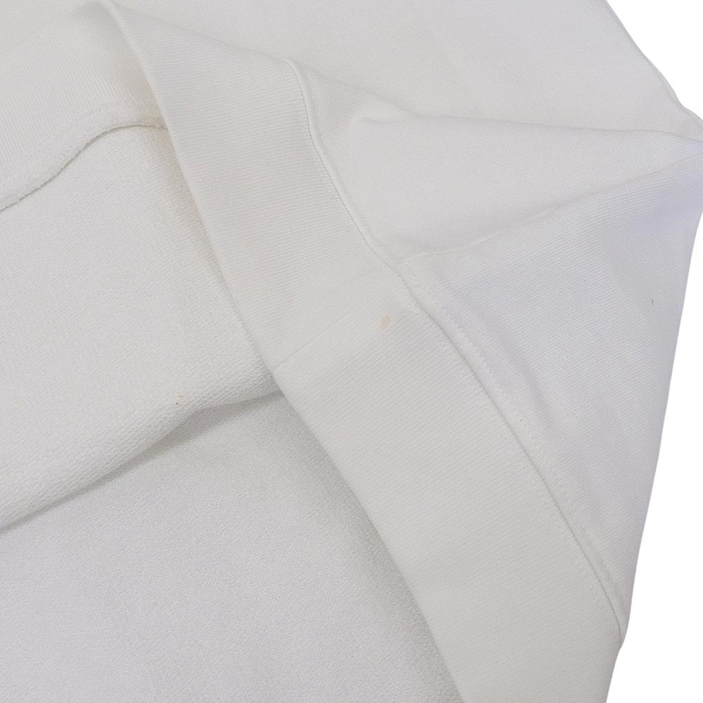 RAF SIMONS Slogan Standard Flint Hoodie, Men's, White, XS, 211-M163A tops XS whiteUsed