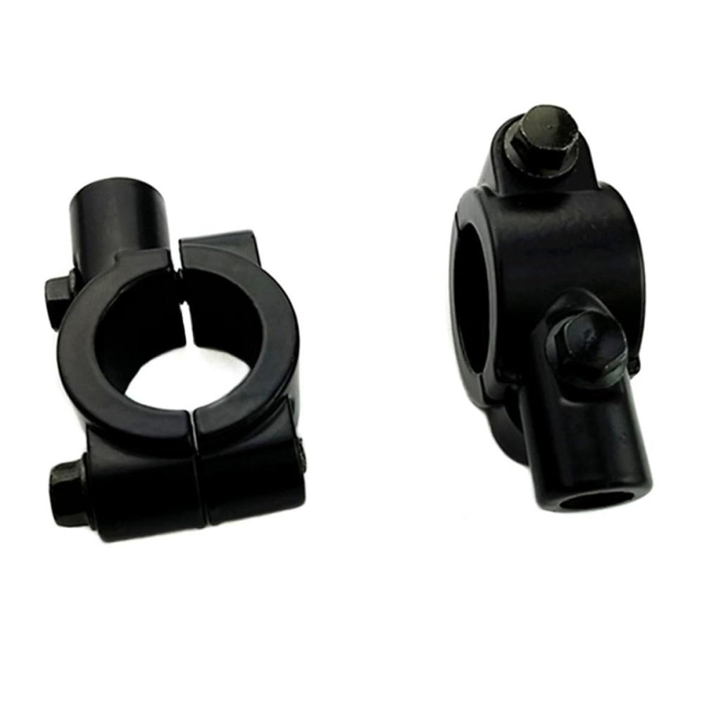 MAJORMENCH Bike Rearview Mirror Holder Set of 2 10mm Clamp