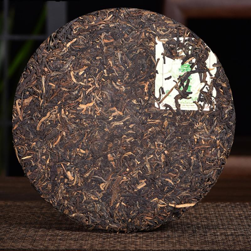 357g Yunnan Puerh Raw Tea Cake 2007 Year Aged Pu-erh Tea Premium Pu'er Old Tea