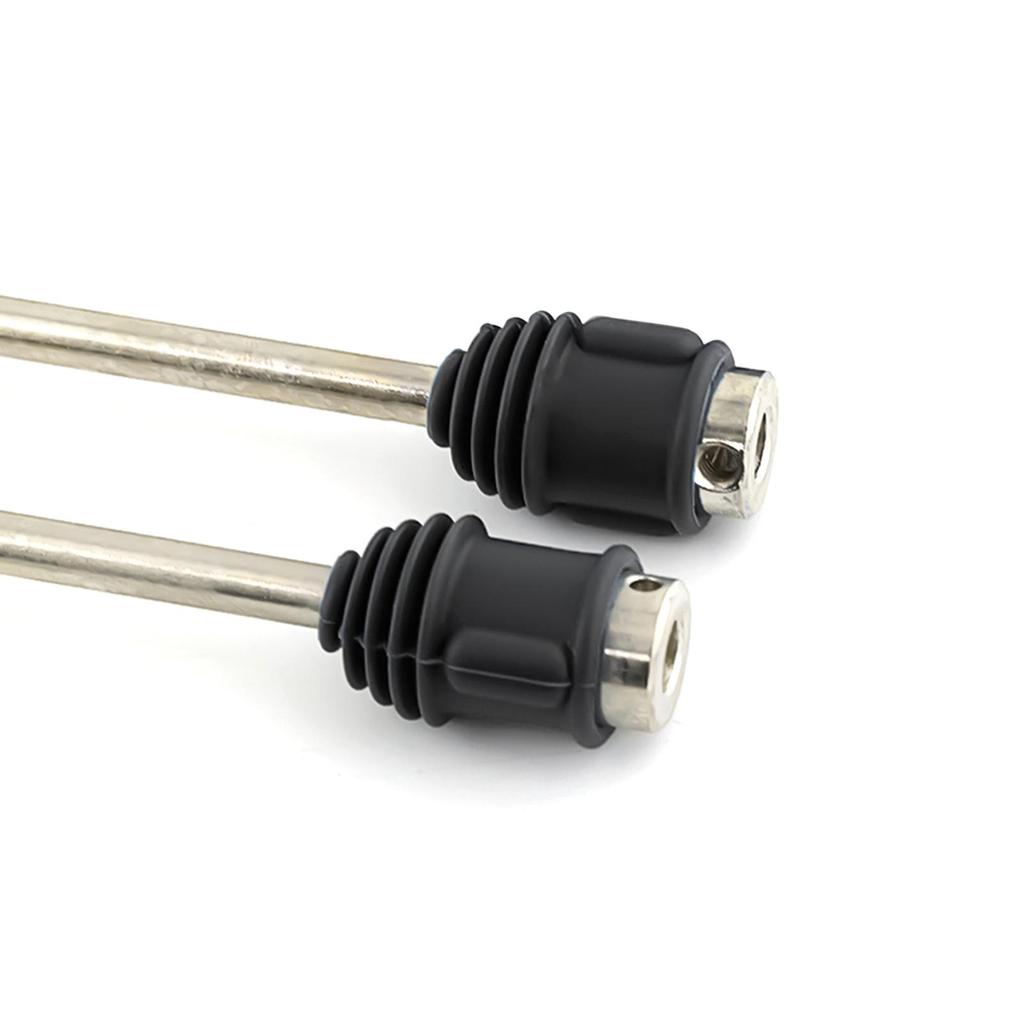 2ST Stål främre och bakre drivaxel CVD drivaxel 5451R Ersättning för Traxxas E-Revo/E-Maxx/T-Maxx/Revo 1/10 fjärrkontroll biluppgraderingsdelar