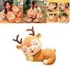 Magical Deer Plush Doll Fluffy Stuffed Animal Water Crystal Super Soft Ideal Gift For Teenagers And Adults