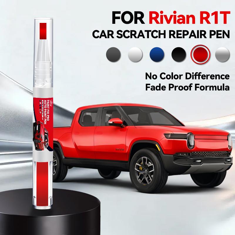 OPRTAMG Hot Purpose Vehicle For Rivian R1T Paint Scratch Remover Car Paint Care Accessories Green Glacier White LA Silver Midnig