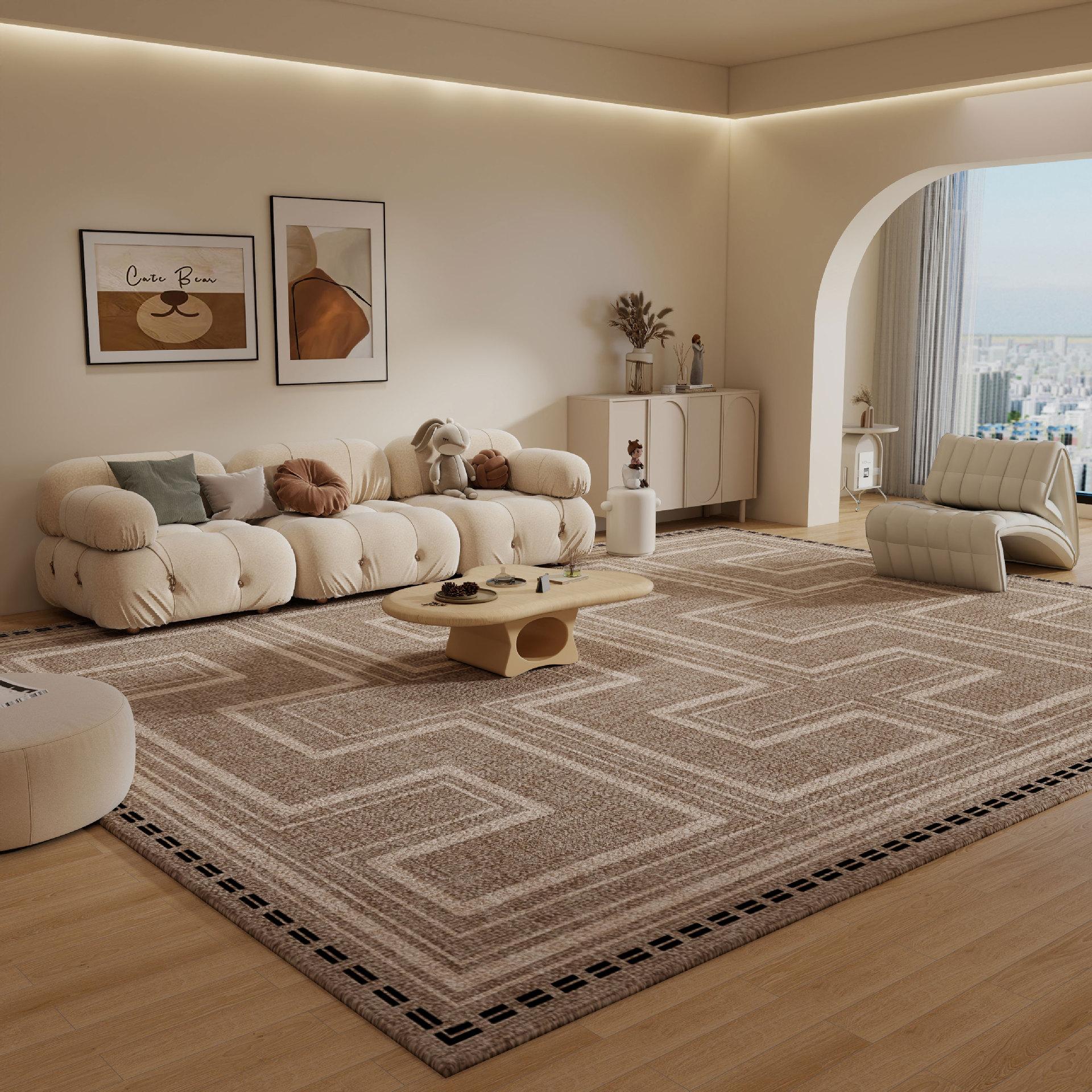 

Ковер для гостиной, ковер для дивана, ковер для журнального столика, простой износостойкий противоскользящий коврик для пола в прихожей 160 * 230cm