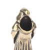 Undead Skull Brass Knife Beads Edc Outdoor Diy Paracord Handmade Woven Lanyard Pendants Umbrella Rope Bracelets Charms Accessory