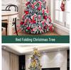 Retractable Encrypted PVC Christmas Tree Set for Home & Mall Decoration