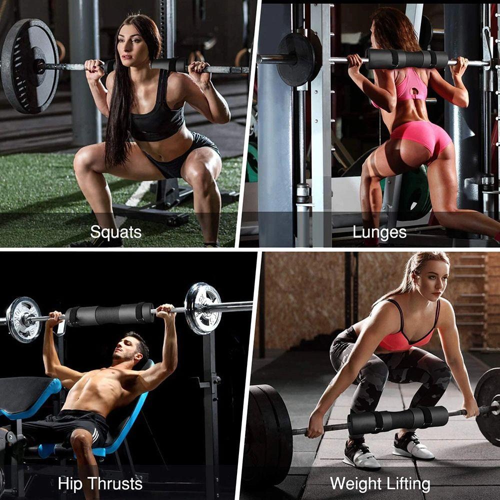 Thickened Barbell Pad Gym Fitness Weightlifting Neck Shoulders Support Barbell Shoulder Pads