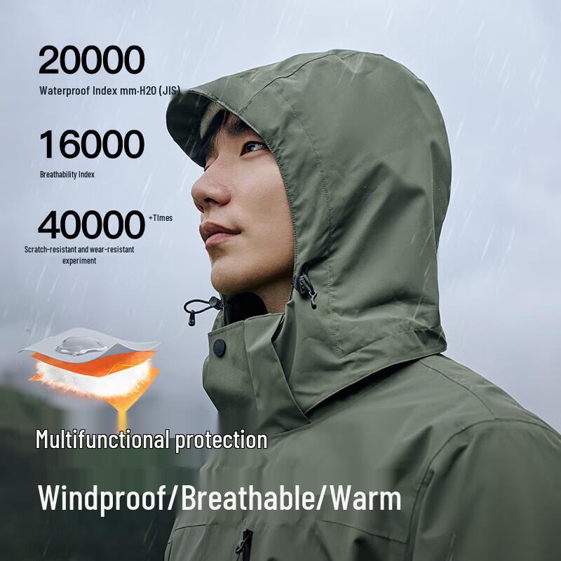 Pelliot Classic 2.0 3-in-1 Goose Down Jacket