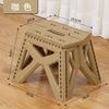 Outdoor folding stool, camping portable plastic stool, lightweight folding stool, minimalist stool, fishing stool, portable