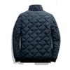 Men S Short Stand Collar Casual Cotton Jacket For Winter