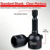 5-12mm Magnetic Socket Bits Inner Hex Drill Socket Adapter Hexsocketset Hex Nut Driver  Homerepair