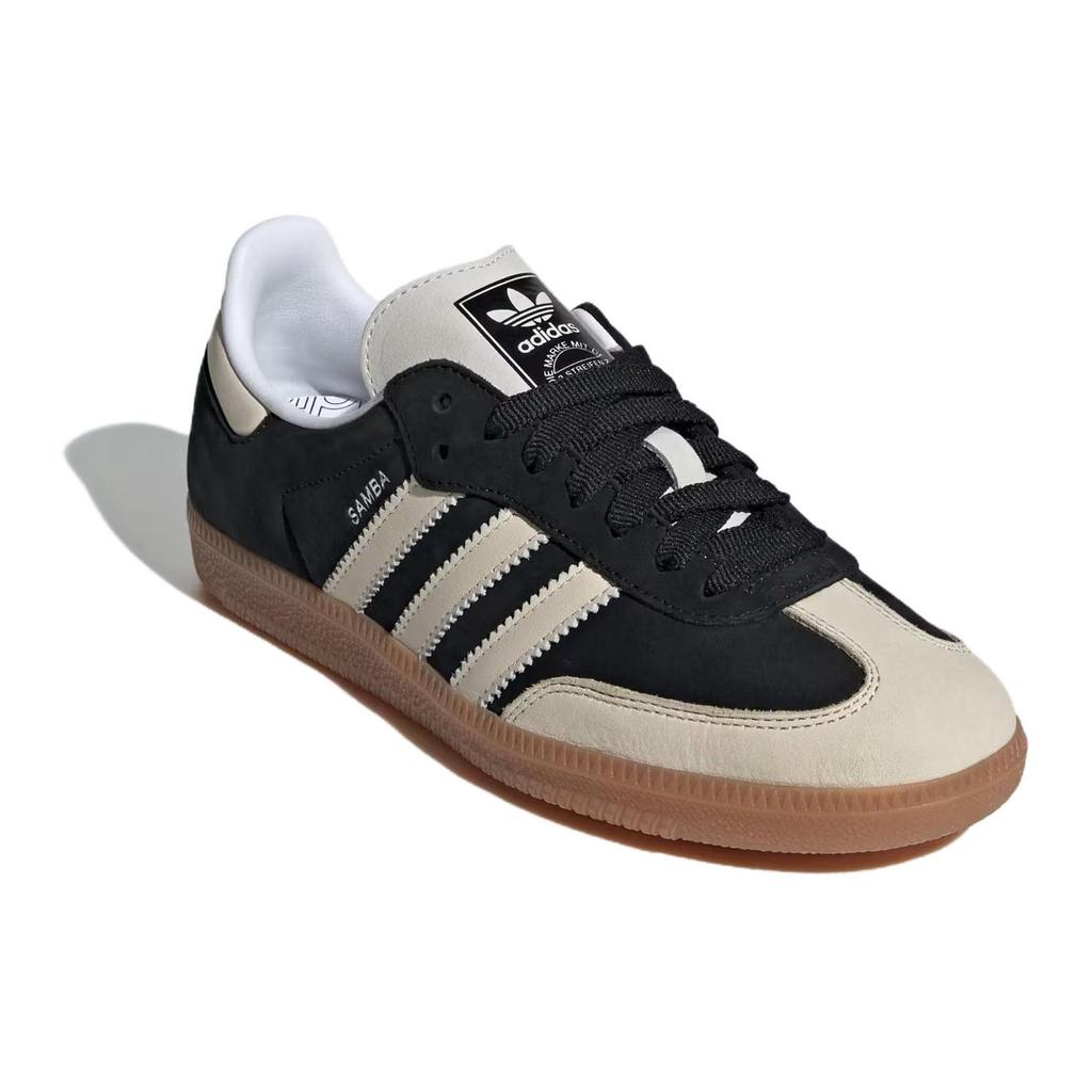 adidas Жіночі кросівки Samba OG Black Wonder White Core-Black Silver-Metallic IE5836