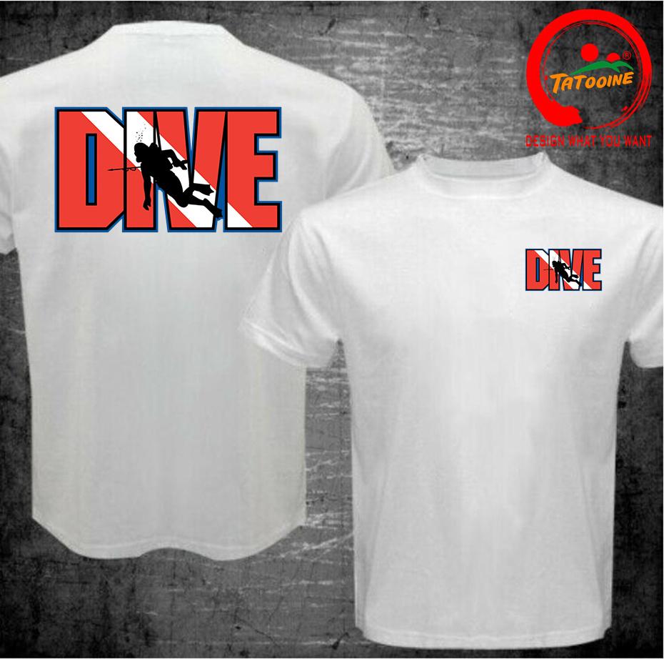 Awesome Scuba Drive Tshirts Unisex Streetwear T Shirt Scuba Diver Ocean Diving Tshirt Diver Gift Tshirt Cotton Tee Top Clothing
