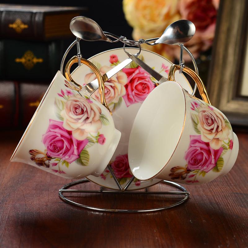 Tassenhalter in Herzform, Abtropfgestell für 2 Tassen, 2 Geschirr, rutschfester Teetassen-Organizer für den Haushalt, Tassenständer, Tassenständer für den Schrank