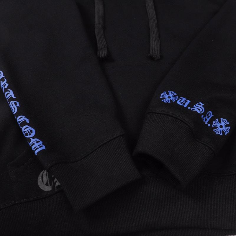 819 CHROME HEARTS Herbst und Winter 2026 Neu Übergröße Klassischer Stil Logo Kapuzenpullover, Geeignet für Paare zum Tragen