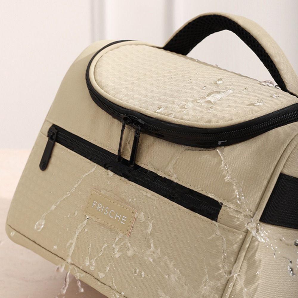 Durable Handle Lunch Box Large Capacity Tote Food Container Practical Insulated Lunch Bag  Travel