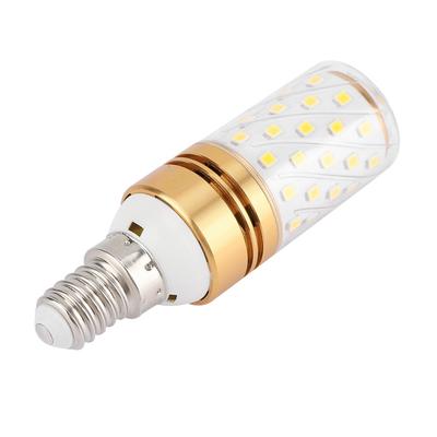 E14 12W LED Corn Bulb Warm White Decorative Lamp Light Cylindrical Candle Bulb AC 85-240V (#01)