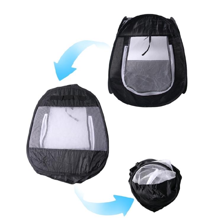 Foldable Pet Tent Portable Dogs Sun Protecting Portable Indoor/Outdoor Sunshades Fence with Ventilation Window