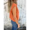 Summer Blouses Collar Loose Pocket Short Sleeved Women's Shirts Solid Color Fashion Shirt Top