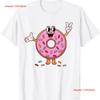 Funny Donut T Shirt Toddler Boys Kids Girls Sprinkles Vintage Versatile Fashion Soft Graphic Unisex Comfortable