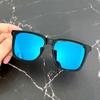 5pcs Korean Retro Sunglasses for Men Driving Mercury Lens Fashion Eyewear