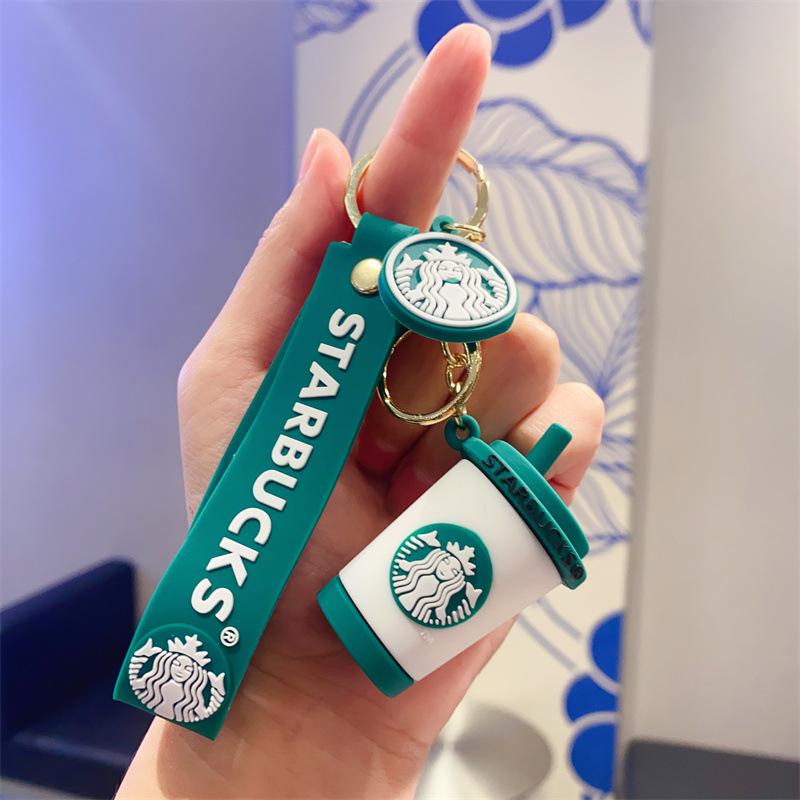 Breloc Creativ Cana Ceai cu Lapte Păpușă Ursuleț Drăguță Breloc Pandantiv Geantă Jucărie din Aparat Cadou