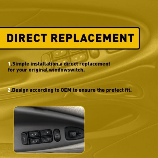 Master Power Window Door Switch For 1994 95 96-2004 Ford Mustang Convertible EOA