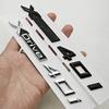 3D ABS Car Letters Logo XDrive 40i 40d Rear Trunk Badge Side Fender Emblem Decals For BMW X3 X4 X5 X6 X7 Exterior Accessories
