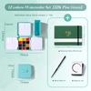 12/24 Colors Portable Travel Watercolor Palette With Waterbox Mini Paint Box Sketchbook Water Brush Student Outing Art Supplies