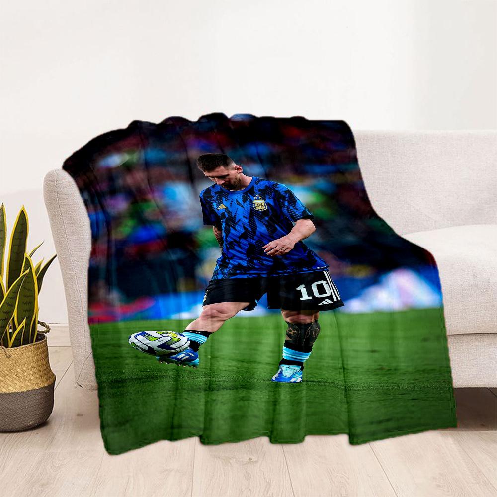 Messi 518 Decke Strapazierfähiger Komfort Geeignet für Stuhl Sofa Bürostuhl Ganzjahresgebrauch Wärmende Dekoration Geschenk für Reisen Zuhause Geburtstage