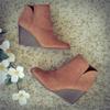 Stivaletti da Donna alla Caviglia con Plateau Autunno Inverno Scarpe Stampa Leopardo Stivali Moda Donna