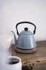 Nodahoro Drip Kettle Induction Heat BG II, Enamel, Compatible, Resistant, Blue-Gray, 2L, DK-200