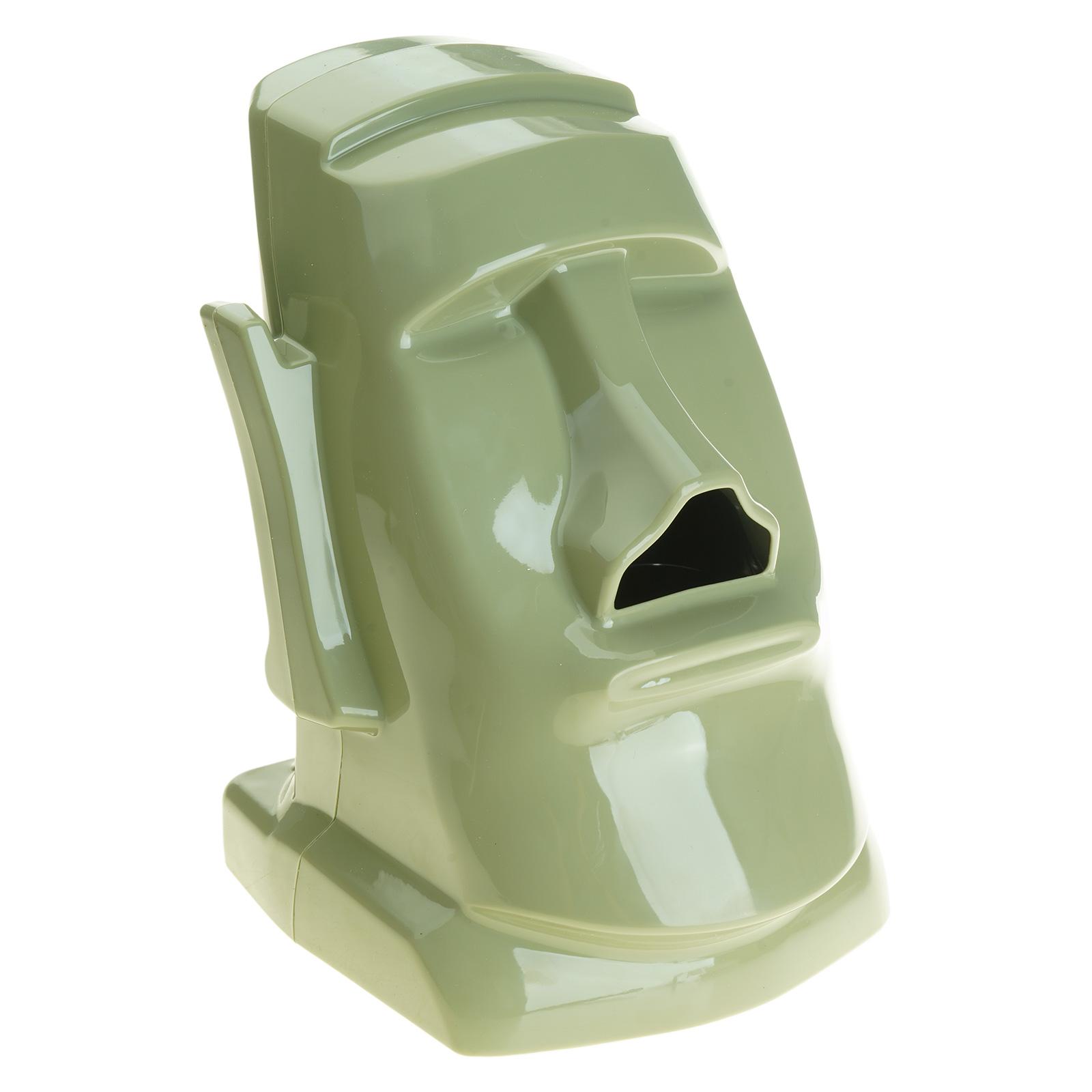 

Креативный каменный диспенсер для салфеток, контейнер для бумажных полотенец, держатель для салфеток для украшения гостиной и спальни зелёный