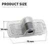 2Pcs Car Door Welcome Lights For Honda Accord 7 8th gen 2008 2009 2010 2011 2012 2013 2014 LED Signal Lamp Projector Accessories