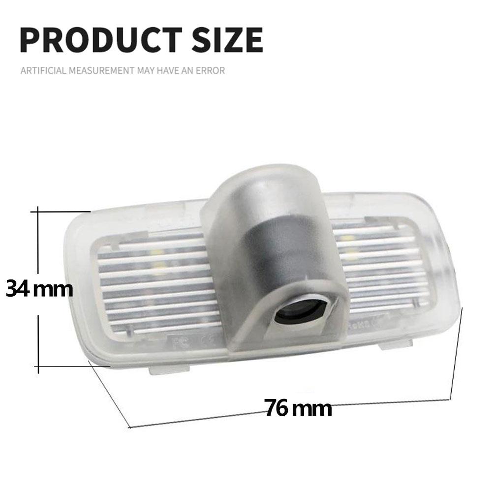 2Pcs Car Door Welcome Lights For Honda Accord 7 8th gen 2008 2009 2010 2011 2012 2013 2014 LED Signal Lamp Projector Accessories