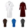 Unisex Medieval Friar Monk Robe Cosplay Costume Halloween Party Dress Up