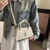 Summer Weaving Fashion Bag Women's 2025 Straw New Portable Small Square Bag Popular Shoulder Messenger Bag Versatile Trend