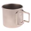 Tazza da campeggio Tazza in titanio Stoviglie da turista Utensili da picnic Attrezzatura da cucina per esterni Attrezzatura da cucina da viaggio Escursionismo
