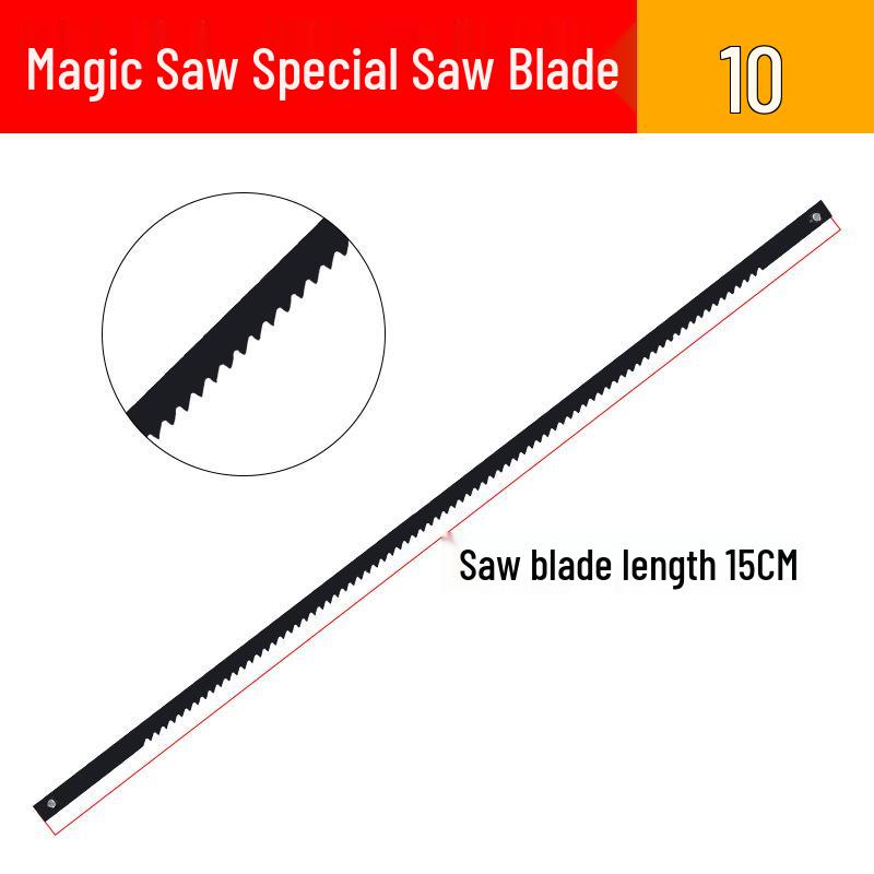 Wielofunkcyjna piła ręczna DIY: Progi, Drut, Piła włosowa, Magia, Stal i Drewno Narzędzie do użytku domowego