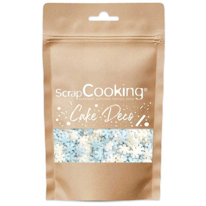 Décors sucrés flocons nacrés 50 g