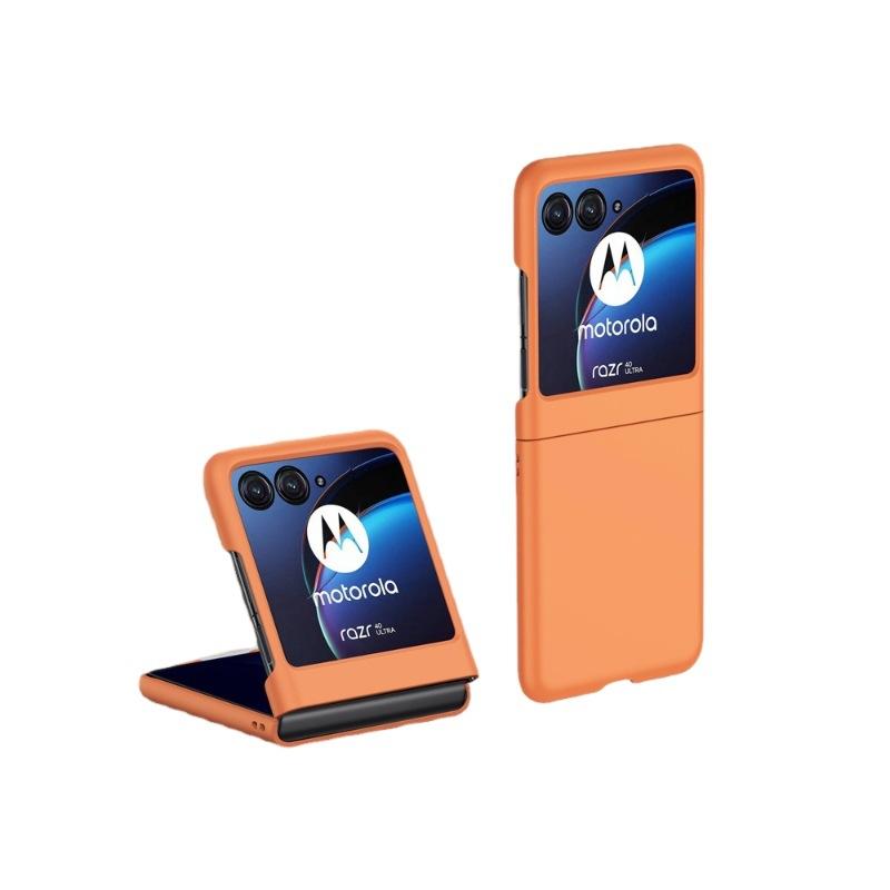Applicable MotoRazr40 Ultra Folding Mobile Phone Case Skin Feel Anti-Drop Razr40PC Oil Injection Feel Case