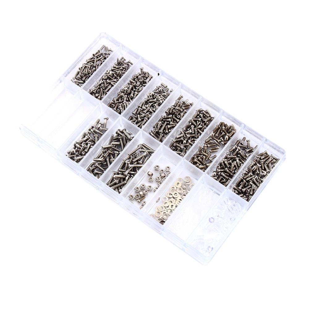 Stainless Steel Eyeglass Screws Repair Kit Small Tiny Screws Watch Screws Repair Kit Small Screw Assortment Watch Repair