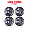 56/60/65mm Car Wheel Center Cover Hub Cap Resin Badge Emblem sticker Decal styling auto Accessories Mercedes Benz AMG  C260 C300 NZ0