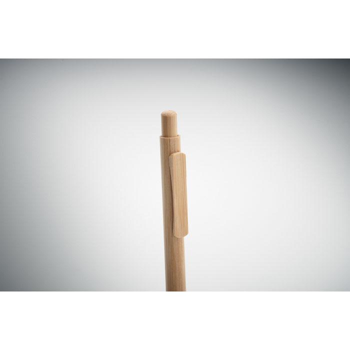 MidOcean Mambo Push Button Bamboo Ballpoint Pen