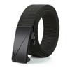 Men'S Toothless Automatic Buckle Woven Canvas Belt Belt Casual Nylon Tactical Pants Belt Military Training Outdoor Belt