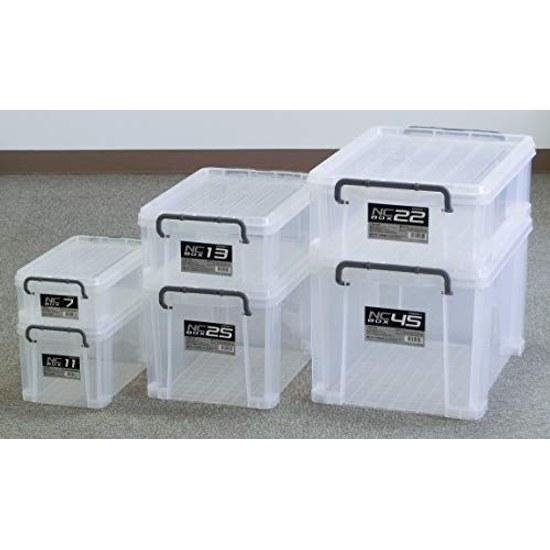 JEJ Astage Storage Box NC #25 Width 29.5Depth 44.3Height 26cm Made Japan Toolbox Stackable Disaster Preparedness Supplies Toy