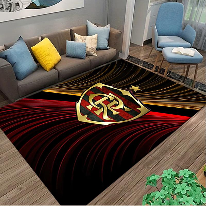 1pc Rangers FC Rug, Digital Printed Home Chair Sofa Mat, Durable Office Area Carpet, Beautiful Festival Decorations