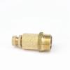 3/8" BSP Male Thread Adjustable Brass Cylinder Pneumatic Breather Silence Muffler fitting For Noise Reducing of Solenoid valve